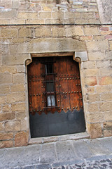 Puerta de palacio, Cáceres Antiguo, España