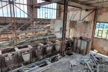 Ore processing factory