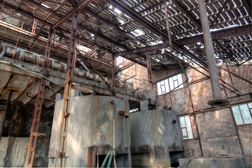 Ore processing factory