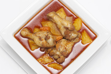 Chicken yellow curry