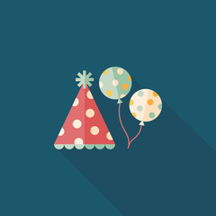 Christmas candy flat icon with long shadow,eps10