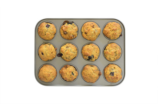 Banana Blueberry Mini Muffins