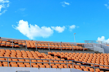 Stadium seats for sport football