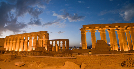 Temple of Luxor, Egypt at Night