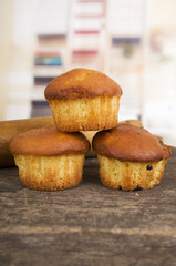 delicious homemade muffin cake dessert cupcake pastry