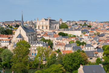 Poitiers in summer