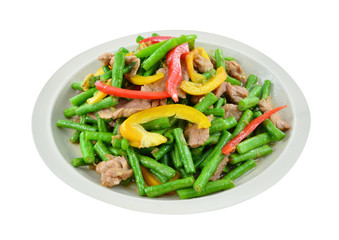 green beans with pork
