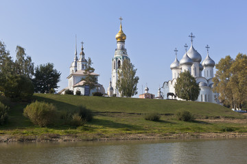 Соборная горка в Вологде, Россия