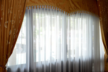 silk curtain