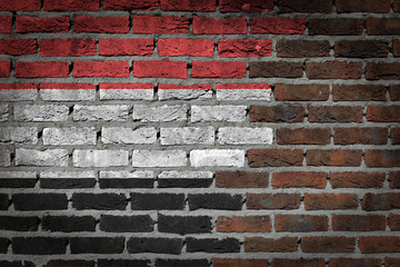 Dark brick wall - Yemen