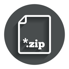 Archive file icon. Download ZIP button.