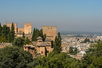 Fototapeta na wymiar Grenade - Le Alhambra