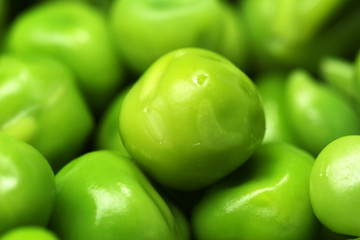 Close up of peas (macro)