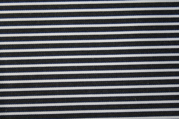 Black striped cotton