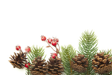Fototapeta premium Mütze und Buchstaben Xmas an Hängeleine