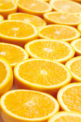 Fische Orangen formatfüllend