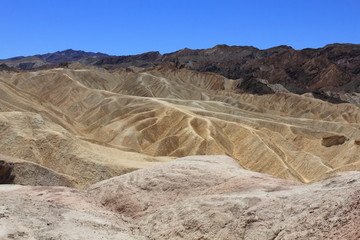 Fototapeta na wymiar Zabriskie point, Death Valley, California, USA