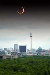 Obraz premium over Berlin