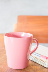 Beautiful coffee break at oriental style coffee shop