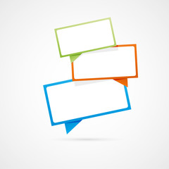 Fototapeta premium bulles, étiquette,communication