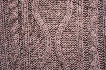 Wool pattern detail
