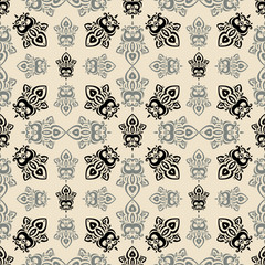 Vintage seamless pattern.