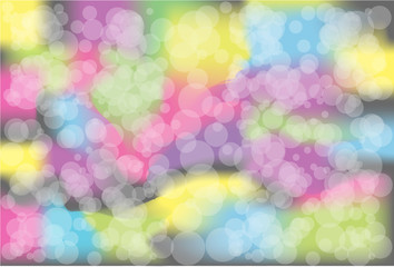 Abstract colorful circles background