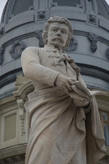 Statue of George Lazăr, University square, Bucharest