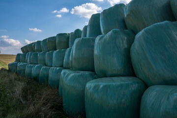 ensilage meule de foin
