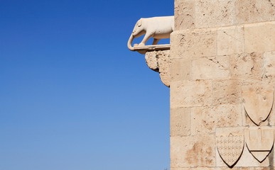 Particolare Torre dell'Elefante, Cagliari © Andrea Utzeri