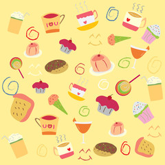 Coffee shop background