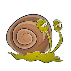 schnecke lustig cartoon comic tier