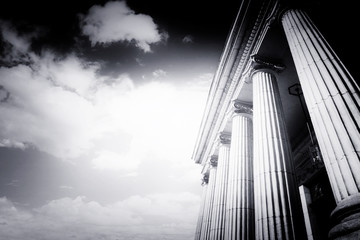 Greek pillars
