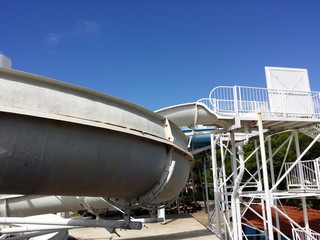 Toboggan aquatique