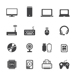 computer icon set