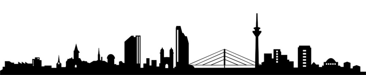 Obraz premium Skyline Düsseldorf