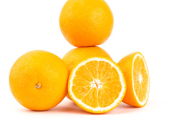Fototapeta na wymiar Navel orange fruit