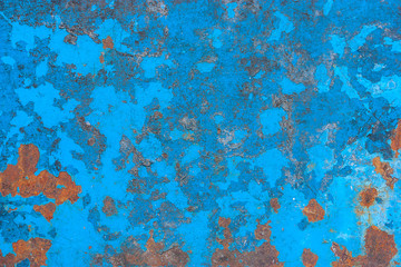 Fototapeta na wymiar Blue surface traces