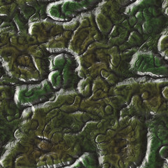 Slimy organic tissue