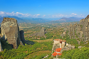 Meteora Monasteries in Greece