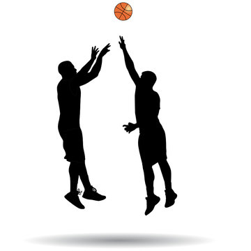basketball player jump shot