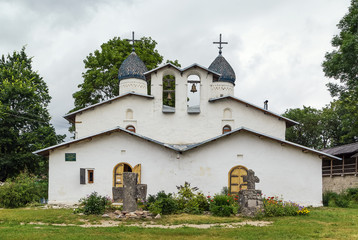 Fototapeta na wymiar Church of the Intercession and Nativity, Pskov