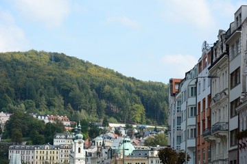 Karlovy Vary. Stock photo.