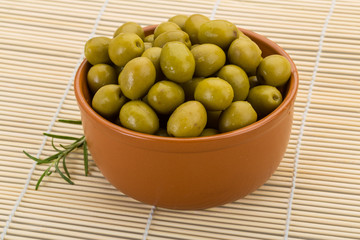 Green olives