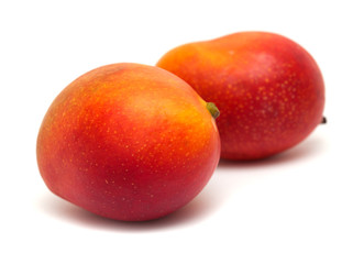 mango isolated on white
