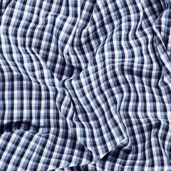 Wrinkled squared cloth fabric