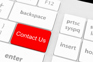 Contact us keyboard button