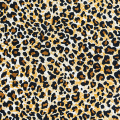 texture of fabric striped leopard
