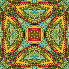 Abstract Tribal Seamless Pattern