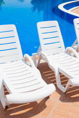 rest in paradise - at the pool